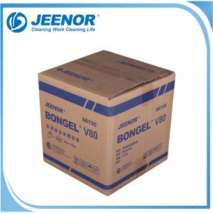 Wp nổi màu xanh và vật nuôi không dệt khăn lau